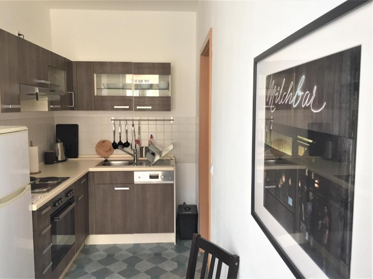 Ferienwohnung Leutzsch Am Leipziger Auenwald Exteriör bild